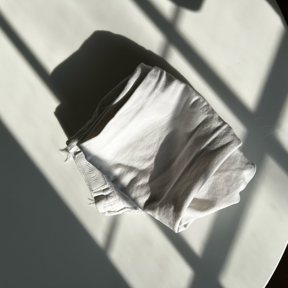 RE/DONE 70s Stove Pipe White Jeans - Picture 4 of 16